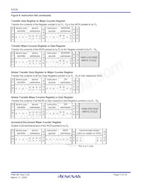 X9438WV24I Datasheet Page 7