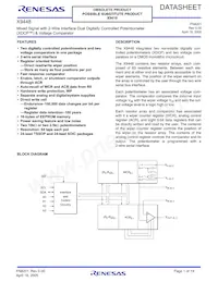 X9448WV24I-2.7 Datasheet Cover