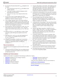 XA2C128-8CPG132Q Datasheet Pagina 15