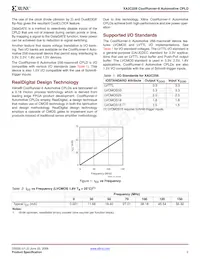 XA2C256-8TQG144Q Datenblatt Seite 2