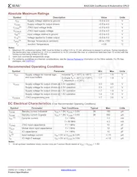 XA2C32A-7VQG44Q Datasheet Page 3