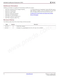 XA2C64A-8VQG100Q Datasheet Pagina 16