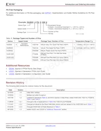 XA3S50-4PQG208Q Datasheet Page 7