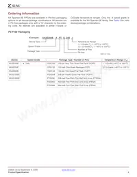 XA3S500E-4PQG208Q Datasheet Page 6