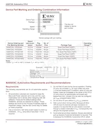 XA9572XL-15TQG100Q Datasheet Pagina 8