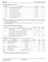 XC2C128-6CP132C Datasheet Pagina 3