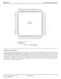 XC2C64A-5VQ100C Datasheet Pagina 15