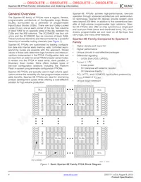 XC2S50E-6PQ208I Datasheet Pagina 4