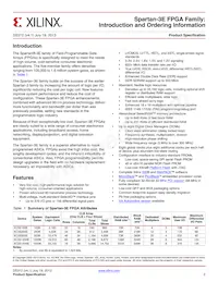 XC3S1600E-5FG484C Datasheet Page 2