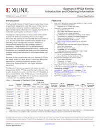 XC3S50-4CPG132C Datasheet Page 2