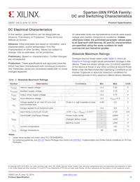 XC3S50AN-5FT256C Datasheet Page 12