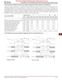 XC4062XL-09HQ240C Datasheet Pagina 7