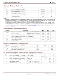XC95144XL-5CSG144C Datenblatt Seite 4