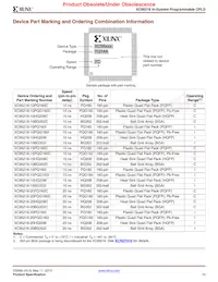 XC95216-20PQG160C Datasheet Page 10