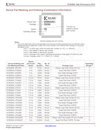 XC9536XL-7PCG44I Datasheet Pagina 7