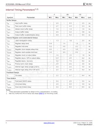 XCR3256XL-7FT256C Datasheet Page 4