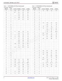 XCR3256XL-7FT256C Datasheet Page 8