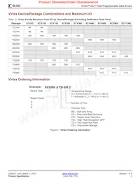 XCV800-6HQ240C Datasheet Pagina 3