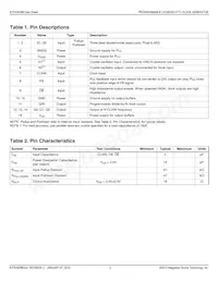 5V925BQGI Datasheet Page 2
