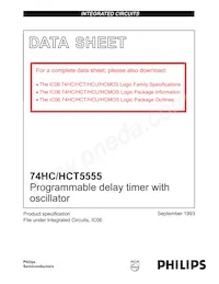 74HCT5555D Datasheet Page 2