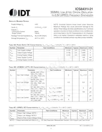 8431AMI-21LFT Datasheet Page 5