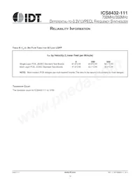 8432CY-111LFT Datasheet Page 14