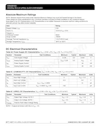 843S1333CGLFT Datasheet Page 3