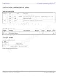 8N4S272BC-1080CDI8 Datasheet Page 2