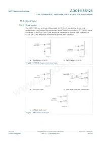 ADC1115S125HN/C1:5 Datasheet Pagina 19