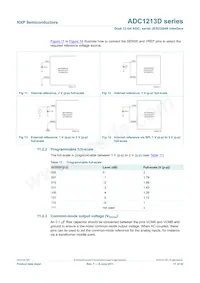 ADC1213D125HN/C1 Datasheet Page 17