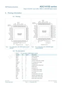 ADC1415S105HN/C1 Datenblatt Seite 4