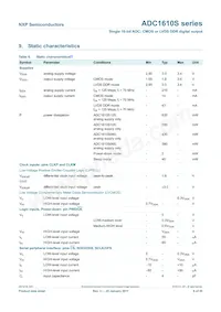ADC1610S080HN/C1;5 Datenblatt Seite 6