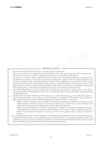 AK4393VM Datasheet Page 23