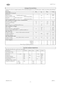 AK5371A 데이터 시트 페이지 6