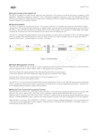 AK5371A 데이터 시트 페이지 12