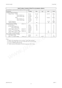 AK5380VT 데이터 시트 페이지 9