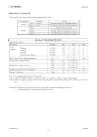 AK5388EQ Datasheet Page 5
