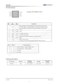 AK8146C Datasheet Page 2