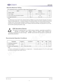 AK8146C Datasheet Page 3