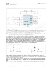 AS1545 Datasheet Page 19