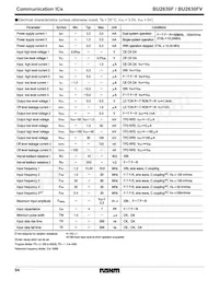 BU2630F-E2 Datasheet Page 4