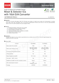 BU7858KN-E2 Datasheet Cover