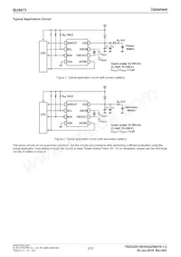 BU9873F-GTE2 Datasheet Pagina 2