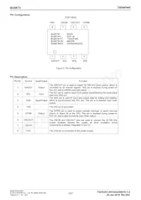 BU9873F-GTE2 Datasheet Pagina 3