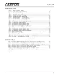 CS43122-KSZ數據表 頁面 3