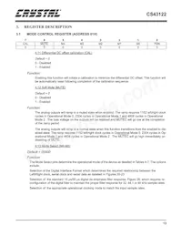 CS43122-KSZ Datasheet Page 13