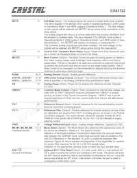 CS43122-KSZ Datasheet Page 17