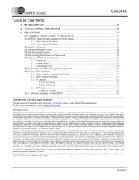 CS4341A-KSZR Datasheet Page 2