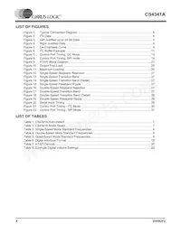CS4341A-KSZR數據表 頁面 4