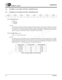 CS4341A-KSZR Datenblatt Seite 22